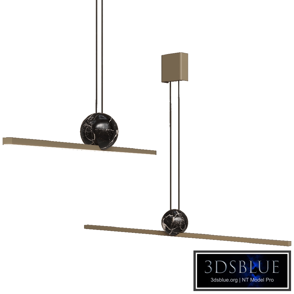 Pendant lamp Regolo 122